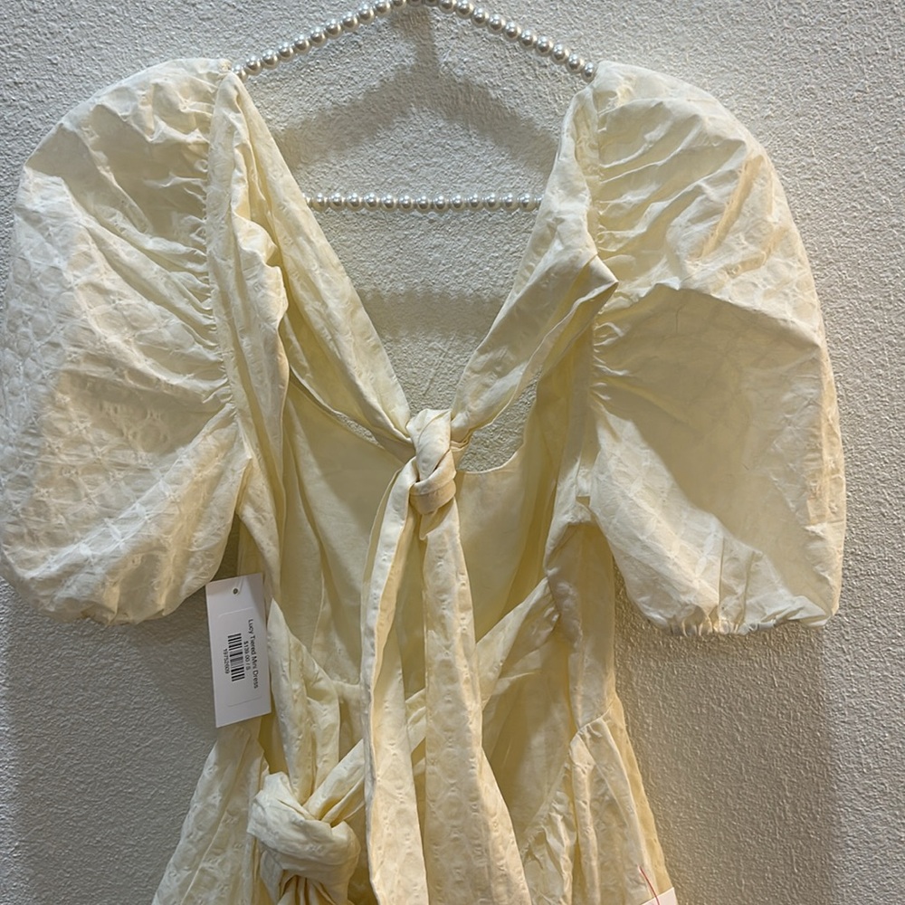 NWT Bardot Lucy Puff Sleeve Mini Dress 4 - Picture 14 of 16